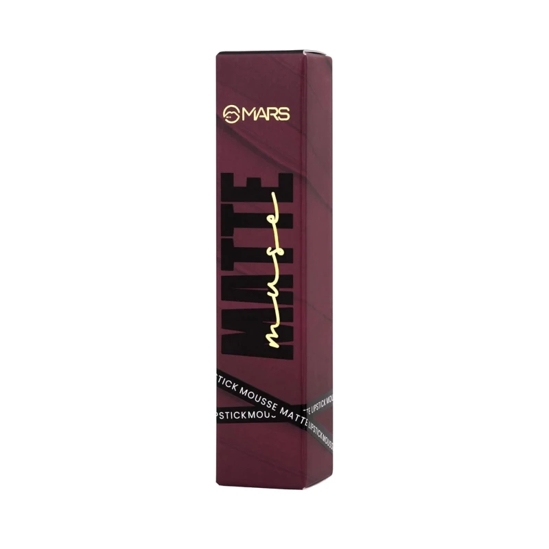 MARS Matte Muse Mousse Lipstick (3ml) (13-POWER DIVA) with Doe-Foot Applicator | Highly Pigmented | Smooth Texture | Hydrating Formula | Blurry Lips Effect thumbnail 3